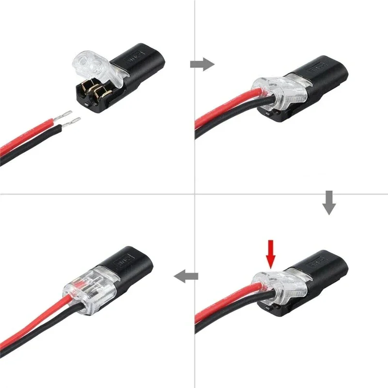 🔌 50% OFF NOW! ⏰ Double-wire Plug-in Connector With Locking Buckle – Secure fit, weather-resistant & easy install – ideal for automotive, boat or DIY wiring projects 🚗