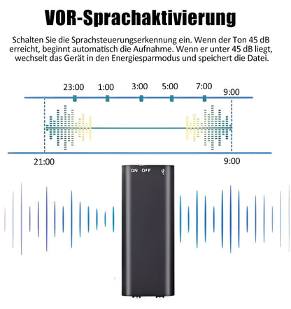 Mini Voice Recorder: Capture Every Sound with Smart, Compact Precision 🎙️
