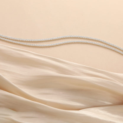 ⏰🔥LIMITED TIME: BUY 1 GET 1 FREE! 🥰 Dainty Layered Waterproof Anklet – Perfect Gift for Your Loved One 💖✨