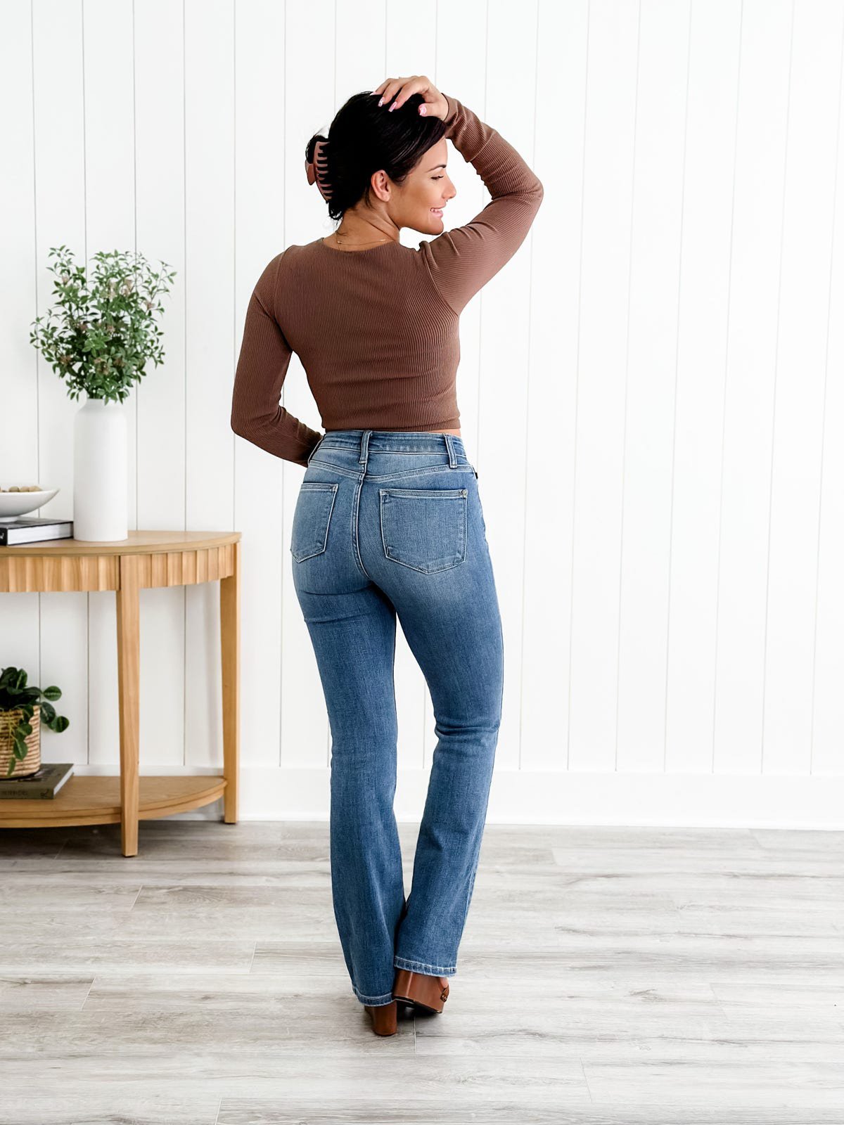 🍂Fall Specials🍂Holy Grail Tummy Control Bootcut Jeans👖