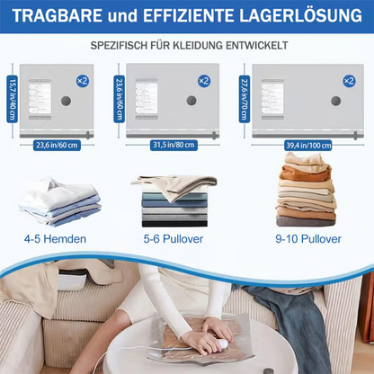 🎁Free Shipping With The Purchase Of Two🔥6-Pack USB Electric Vacuum Compression Bags – Save Space, Travel Light!