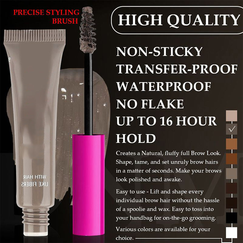 🥳2026 HOT SALE🥳💞50K+ SOLD!🔥Vegan Eyebrow Gel – 16H Wear, Buildable & Flake-Resistant