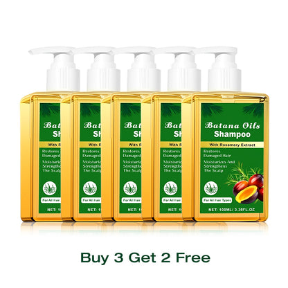 🏆Buy 3 Get 2 Free ✨👧Batana Oil Shampoo with Rosemary Extract🌸