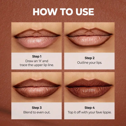 💜 Final 3 hours Buy 1 Get 1 Free!! 💜Waterproof Matte Lip Liner Set