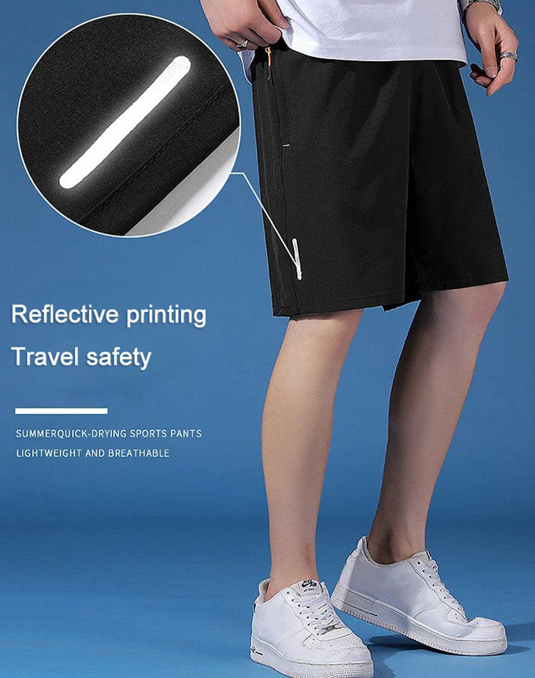 Hot Sale🔥Unisex Ice Silk Quick Drying Stretch Shorts