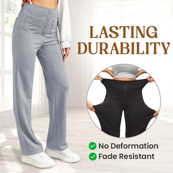 Women's Casual High Waist Stretch Pants