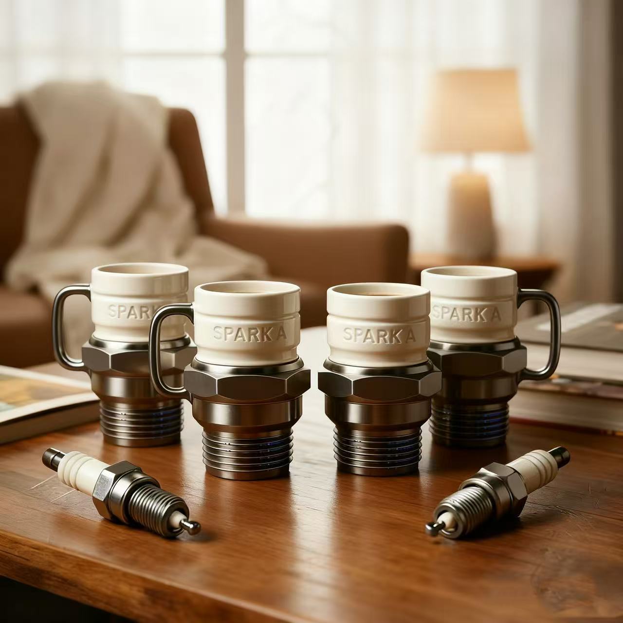 Creative Spark Plug Mug