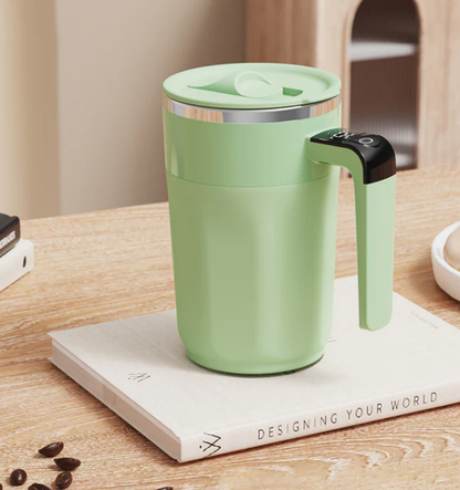 🏆Flash Sale⚡50K+ SOLD! 💥☕ Rechargeable Automatic Magnetic Stirring Coffee Mug Set
