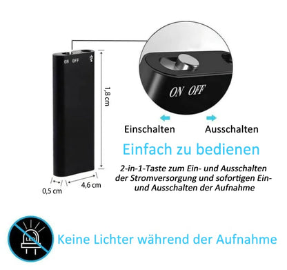 🔥2026 New Arrivals: 50% Off for a Limited Time!🔥 – Smart Sound Capture, Compact & Easy to Use, Long Battery Life 🔋