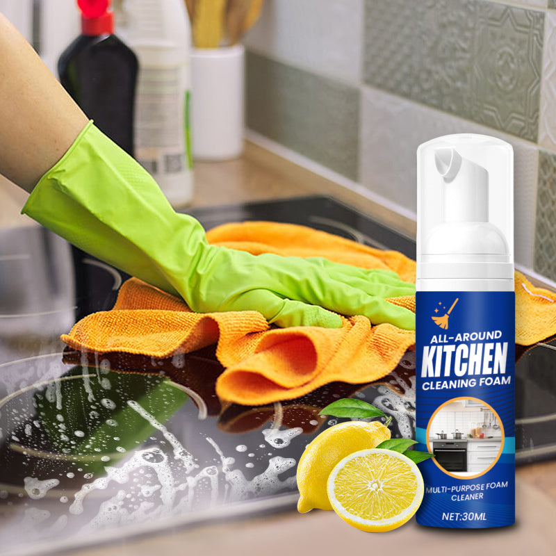 🔥Buy 2 Get 2 Free🔥Heavy-Duty Kitchen Foaming Degreaser & Cleaner