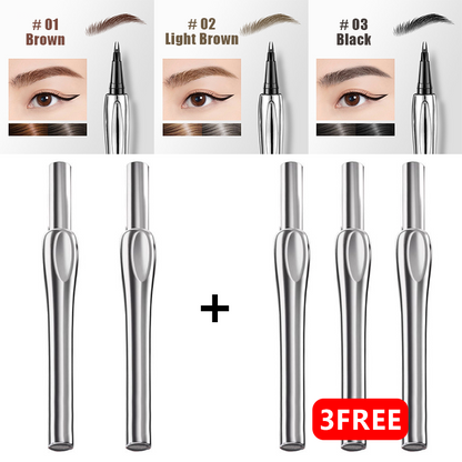 💖Buy 1 Get 1 Free💖2024 Upgraded Natural Waterproof Eyebrow Pen with Microfine Tip