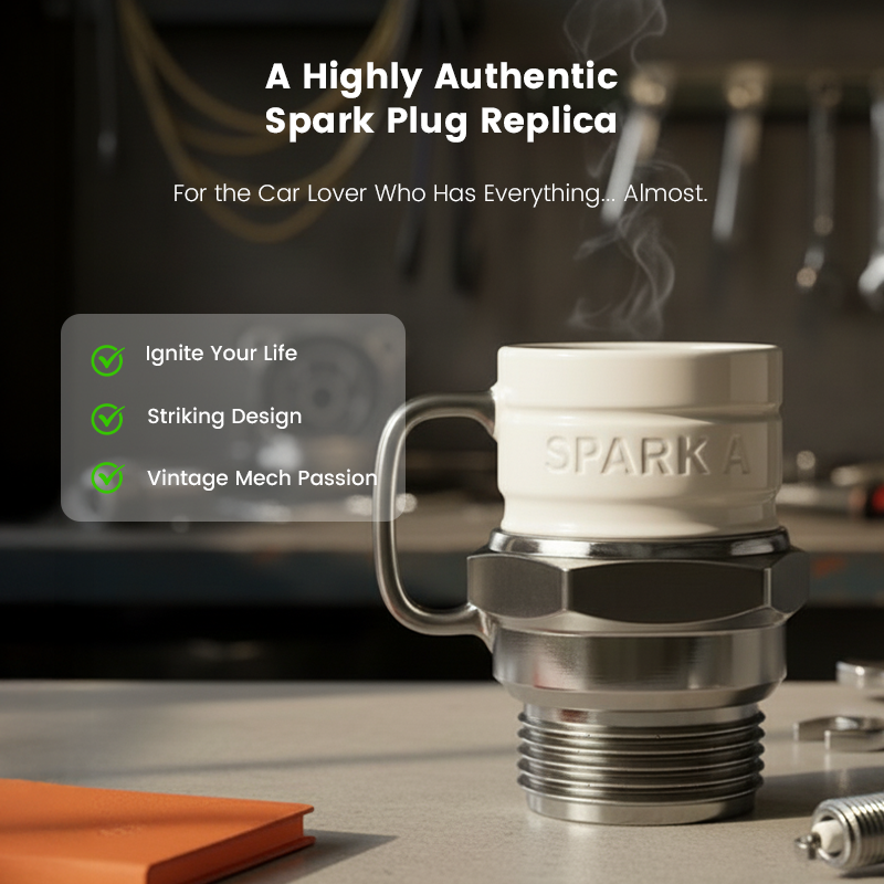 Creative Spark Plug Mug