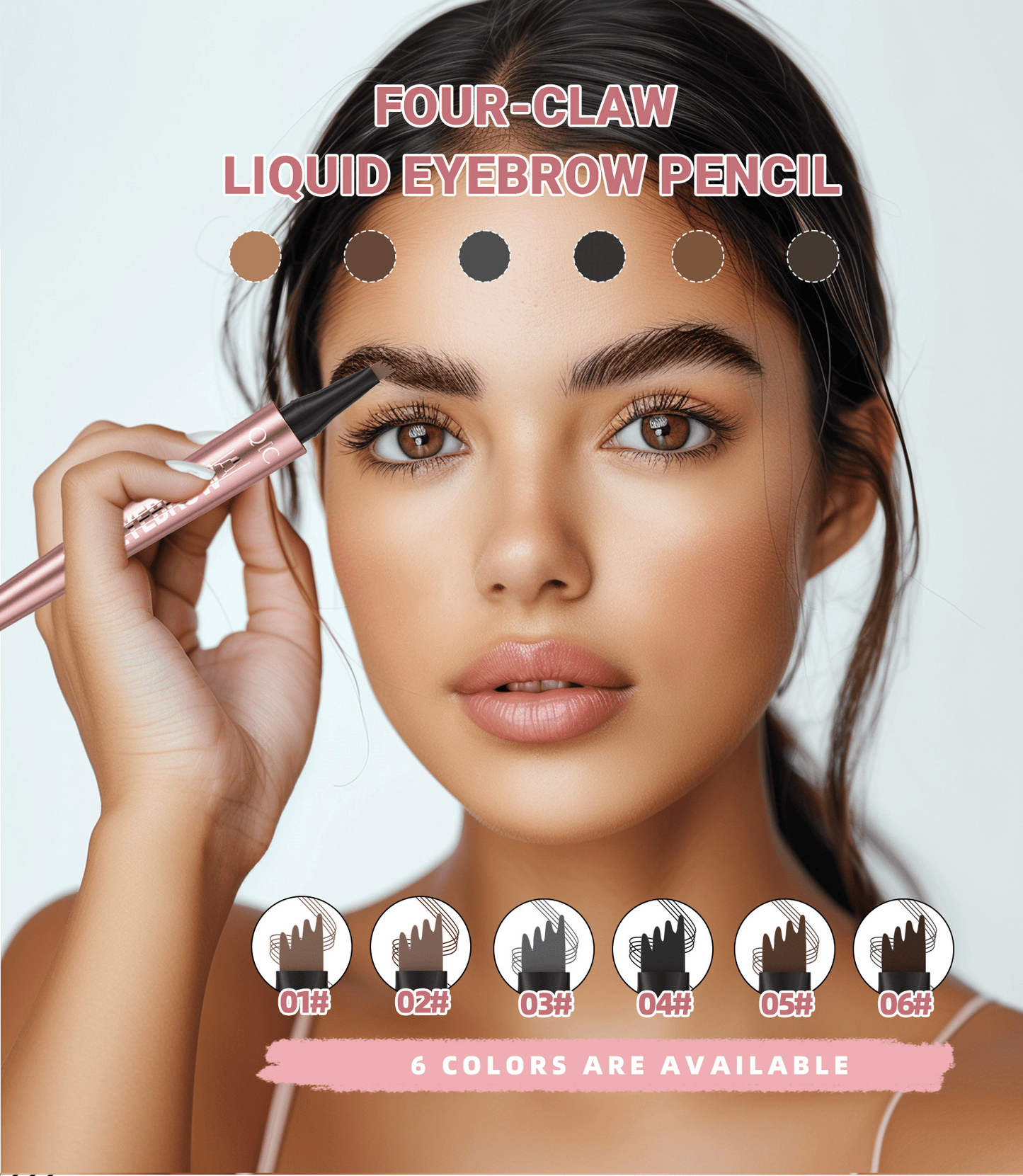 🥳2026 HOT SALE🥳💞50K+ SOLD!💥🖌️✨ BUY 1 GET 1 FREE + 50% OFF! 3D Microblading Eyebrow Pencil – 4-prong tip creates natural hair-like strokes. Waterproof, smudge-proof & lasts 24h. Skip costly salon treatments. A steal! 💕🎁