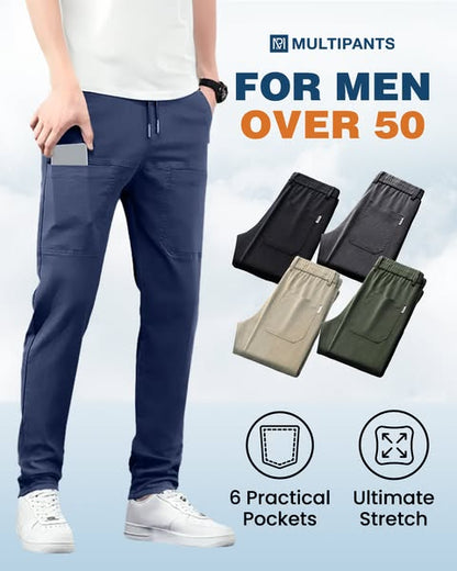 🔥Last Day Sale 50% OFF🥰MultiPants – High-Stretch, Multi-Pocket Durable Cargo Pants | Built for Movement & Everyday Utility 🎒