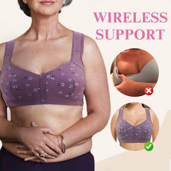 🔥Buy 2 Get 1 Free🔥Comfortable & Convenient Front Button Bra