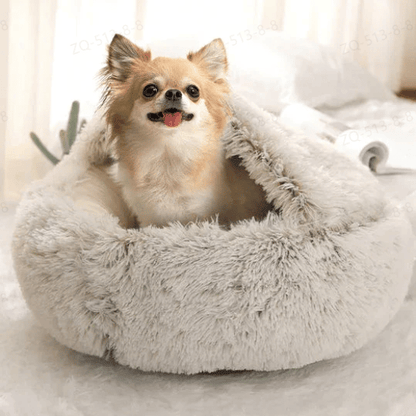 🐶Pluffy bed for dogs and cats - Cozy plush nest-49% OFF😽