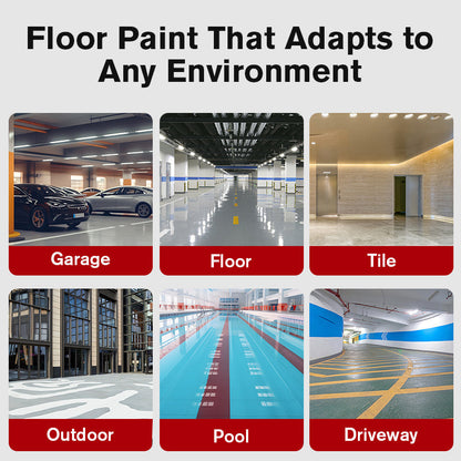 PVZXR®Quick-Dry Anti-Slip Water-Based Floor Paint