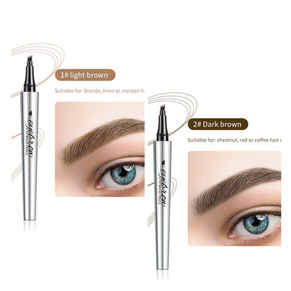 BUY 1 GET 1 FREE(🎉 2 PCS)🎉High Quality 3D Waterproof Microblading Eyebrow Pen 4 Fork Tip Tattoo Pencil