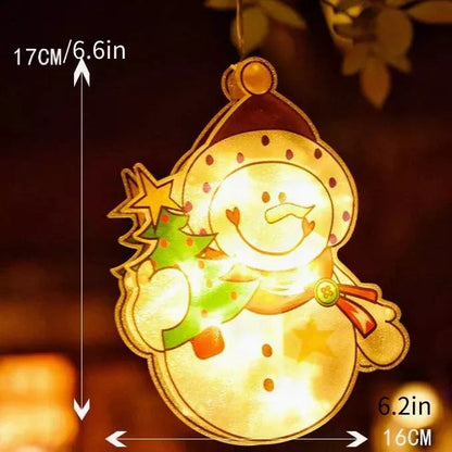 ⛄Christmas pre-sale🎄 Christmas Window Hanging Lights💡