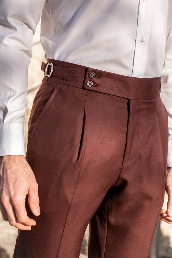 🎁Limited time 50% OFF⏳Men's Solid Color Straight Casual Trousers