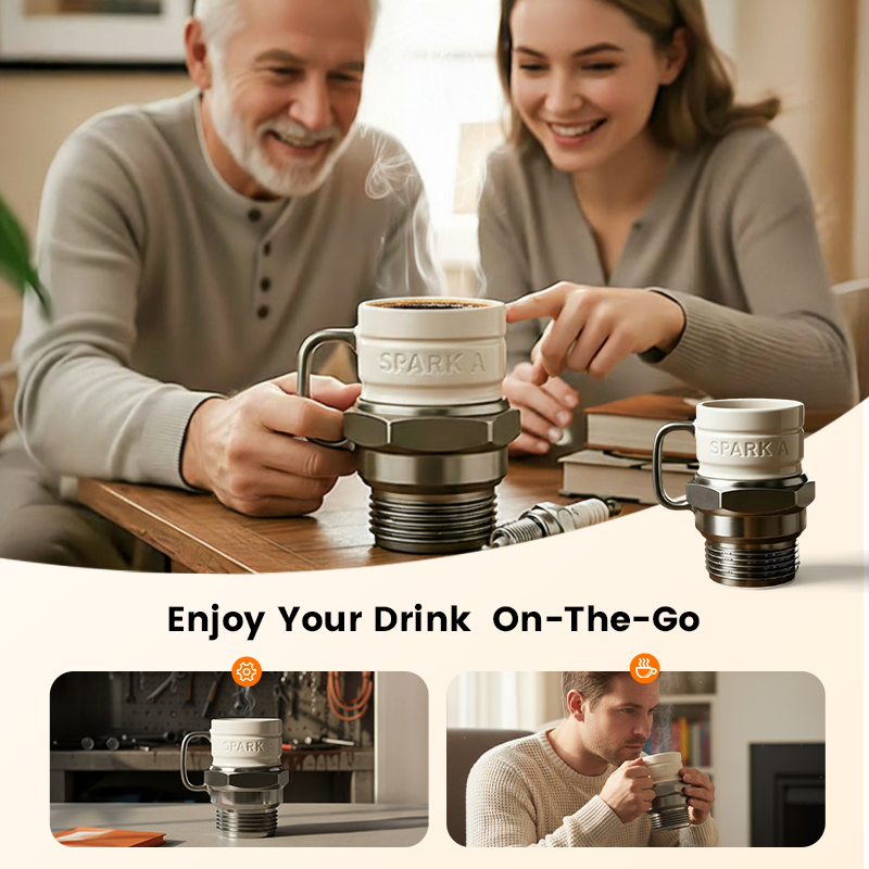 Creative Spark Plug Mug