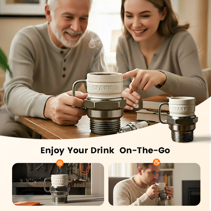 Creative Spark Plug Mug