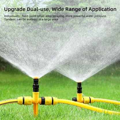 🎁 Hot Sale 50% OFF 🔥Stainless Steel Rotary Irrigation Tripod Telescopic Support Sprinkler