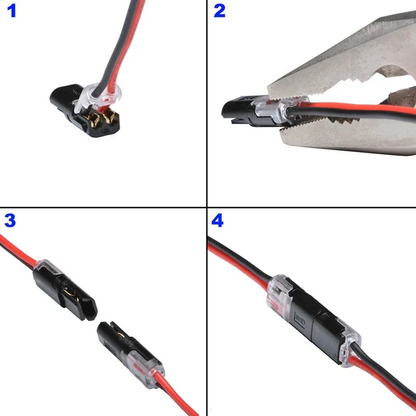 🔌 50% OFF NOW! ⏰ Double-wire Plug-in Connector With Locking Buckle – Secure fit, weather-resistant & easy install – ideal for automotive, boat or DIY wiring projects 🚗