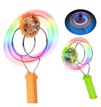 🔥🔥 Creative LED Light Luminous Fidget Spinner Magnetic Gyro