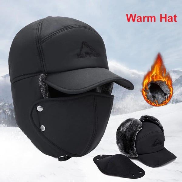 🔥BLACK FRIDAY SALE 49% OFF!🔥Men's Winter Warm Skiing Hat 🧢❄️