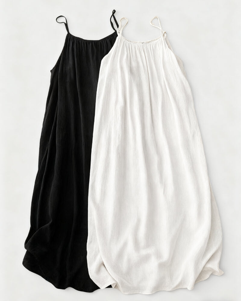 🎁💥LAST DAY SPECIAL PRICE!⚡50K+ SOLD!💃Women's Solid Color Backless Cami Dress