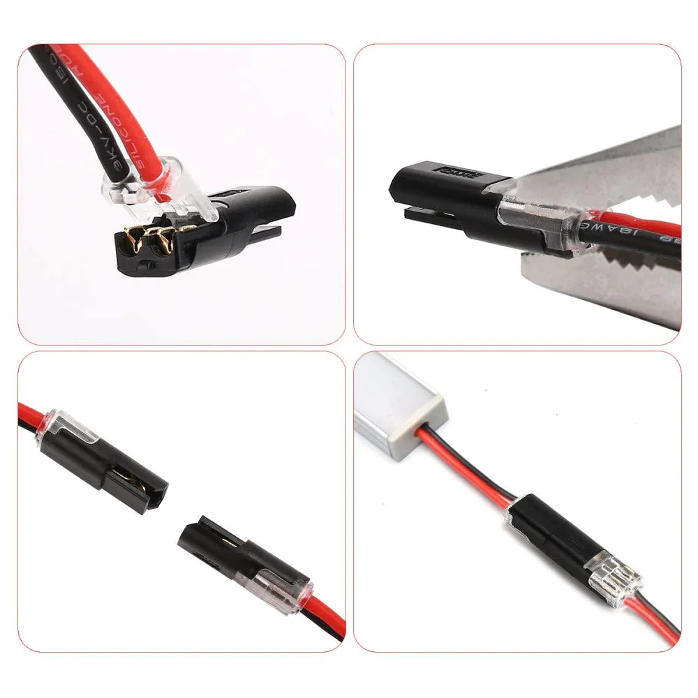 🔌 50% OFF NOW! ⏰ Double-wire Plug-in Connector With Locking Buckle – Secure fit, weather-resistant & easy install – ideal for automotive, boat or DIY wiring projects 🚗