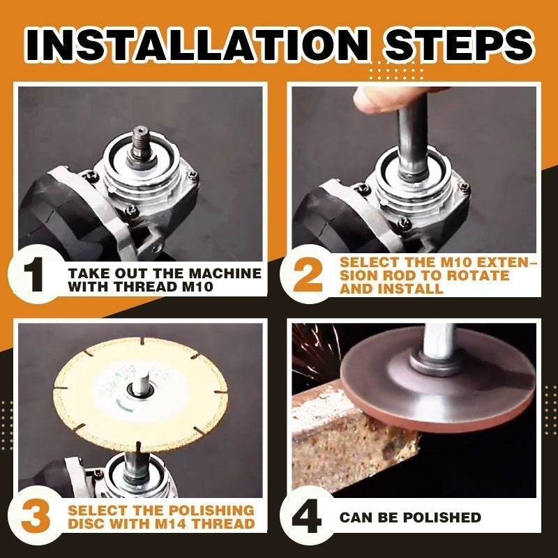 🔥🔥Angle Grinder Extension Connecting Rod