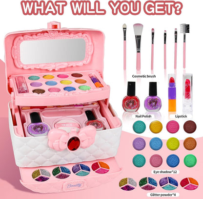 🎁Christmas gifts🎁Kids Washable Makeup Beauty Kit