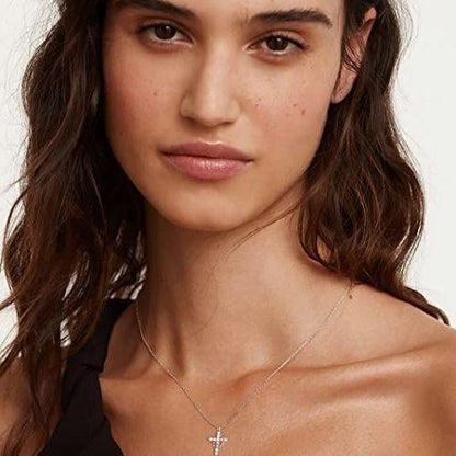 🎁2025 New Crown with Cross Pendant Necklace