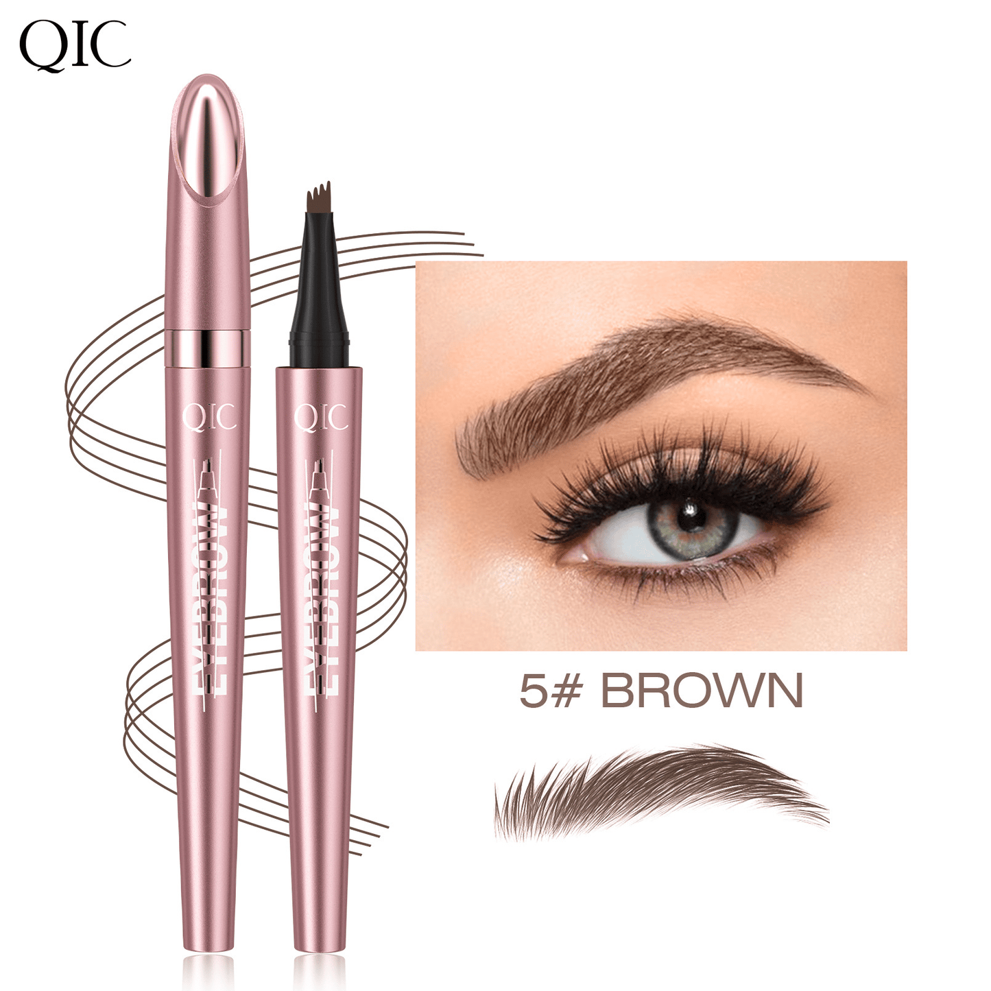 🥳2026 HOT SALE🥳💞50K+ SOLD!💥🖌️✨ BUY 1 GET 1 FREE + 50% OFF! 3D Microblading Eyebrow Pencil – 4-prong tip creates natural hair-like strokes. Waterproof, smudge-proof & lasts 24h. Skip costly salon treatments. A steal! 💕🎁