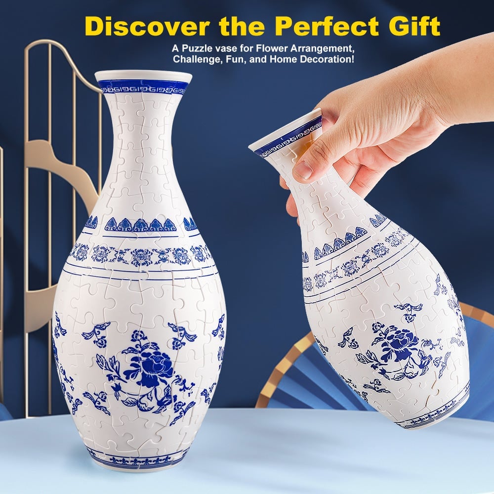 🎄Last Day 49% OFF🧩3D Art Puzzle Vase