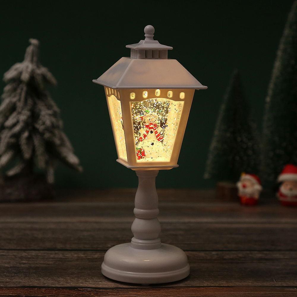 🎅✨Christmas promotion🎄Christmas Snow Night Light with Music Luminous Decoration Lamp✨