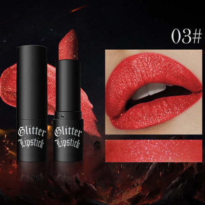 🎁[Best Gift For Her]🎁 Matte Long Lasting Lipstick With Fine Glitter✨✨✨