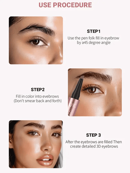 🥳2026 HOT SALE🥳💞50K+ SOLD!💥🖌️✨ BUY 1 GET 1 FREE + 50% OFF! 3D Microblading Eyebrow Pencil – 4-prong tip creates natural hair-like strokes. Waterproof, smudge-proof & lasts 24h. Skip costly salon treatments. A steal! 💕🎁