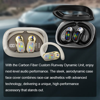 Waterproof Open Ear Earbuds with Noise Cancelling