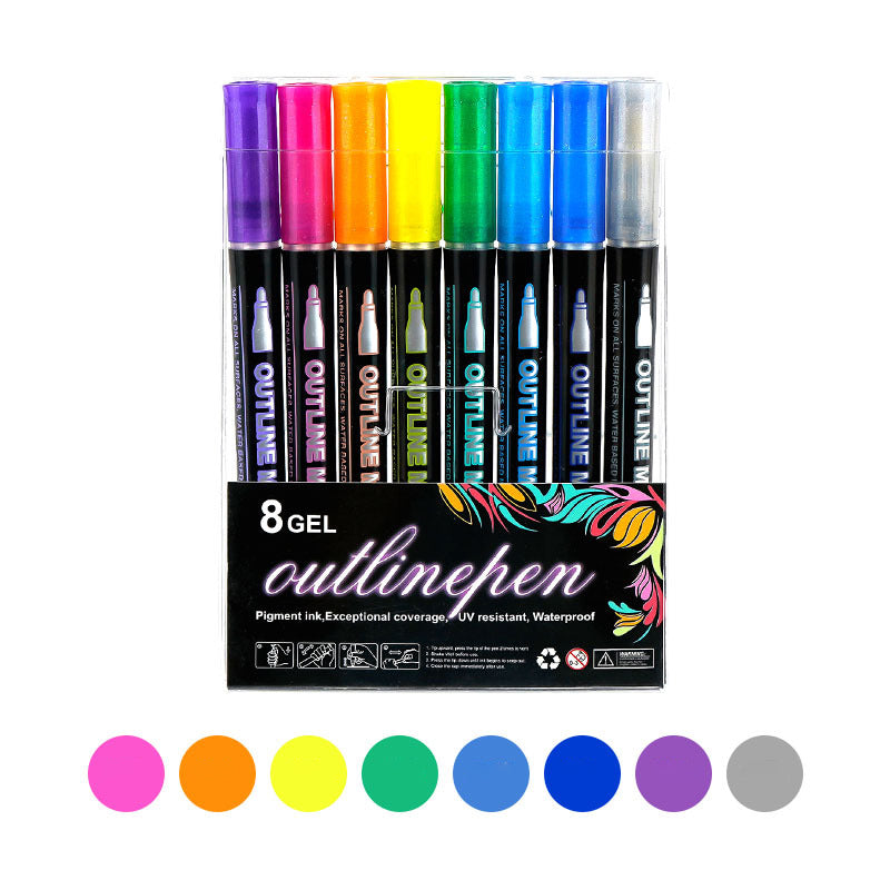 ✨Limited Time Sale-49% OFF🎨🖌️Coloring Lightstick Graffiti Highlighter Pens