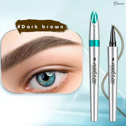 🔥Big Sale 50% OFF🔥Waterproof 3D tattoo pencil with 4 fork tips for microblading (💥buy 1, get 1 free)