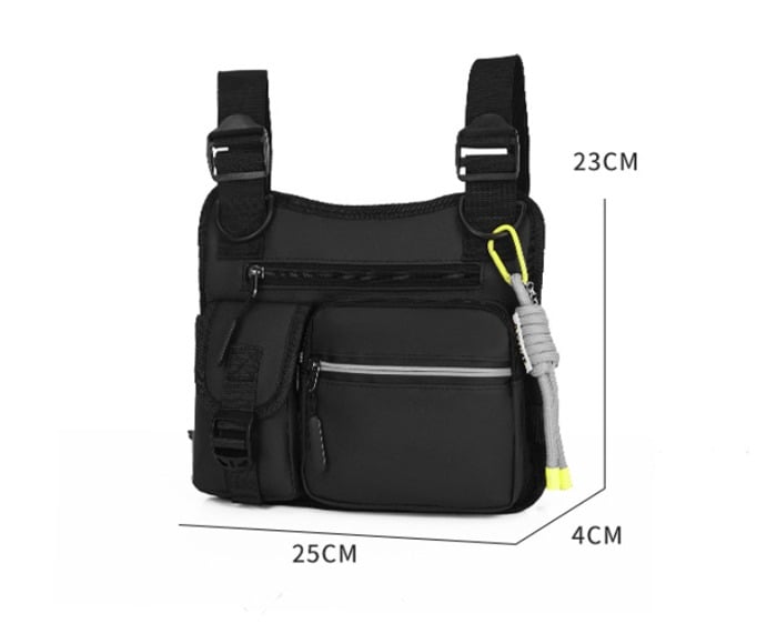 💥🔥Buy 2 get 1 free🔥Adjustable Zipper Multi-functional Tactical Chest Bag💼