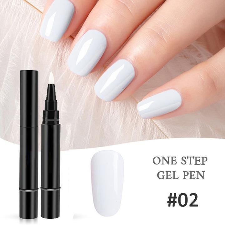 💅 Limited Time Buy 1 Get 1 Free - £12.99! ✨One Step Nail Gel Pen🎨Free handheld mini UV nail lamp💡