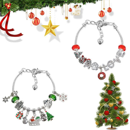 🎅Early Xmas Sale 49% OFF💥DIY 24 Days Christmas Countdown Calendar Bracelets Set