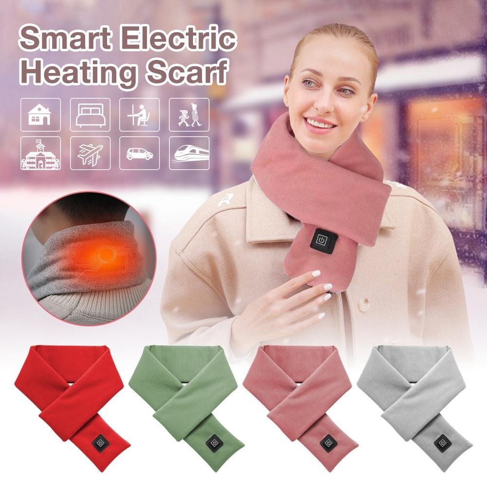 (🎁2024-Christmas Hot Sale🎁)Intelligent Electric Heating Scarf🎇