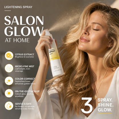 🔥Limited Time Promotion 50% OFF🔥Blonde Hair Brightening Shine Spray