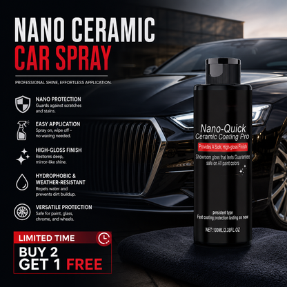 📢📢Buy 2 Get 1 Free!! ⏰Quick-Effect High-Gloss Car Detailing Spray