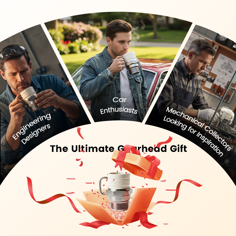 Creative Spark Plug Mug